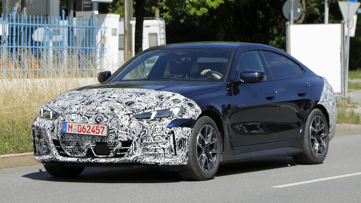 New BMW i4 spied: facelifted EV to sport design and tech upgrades | evo